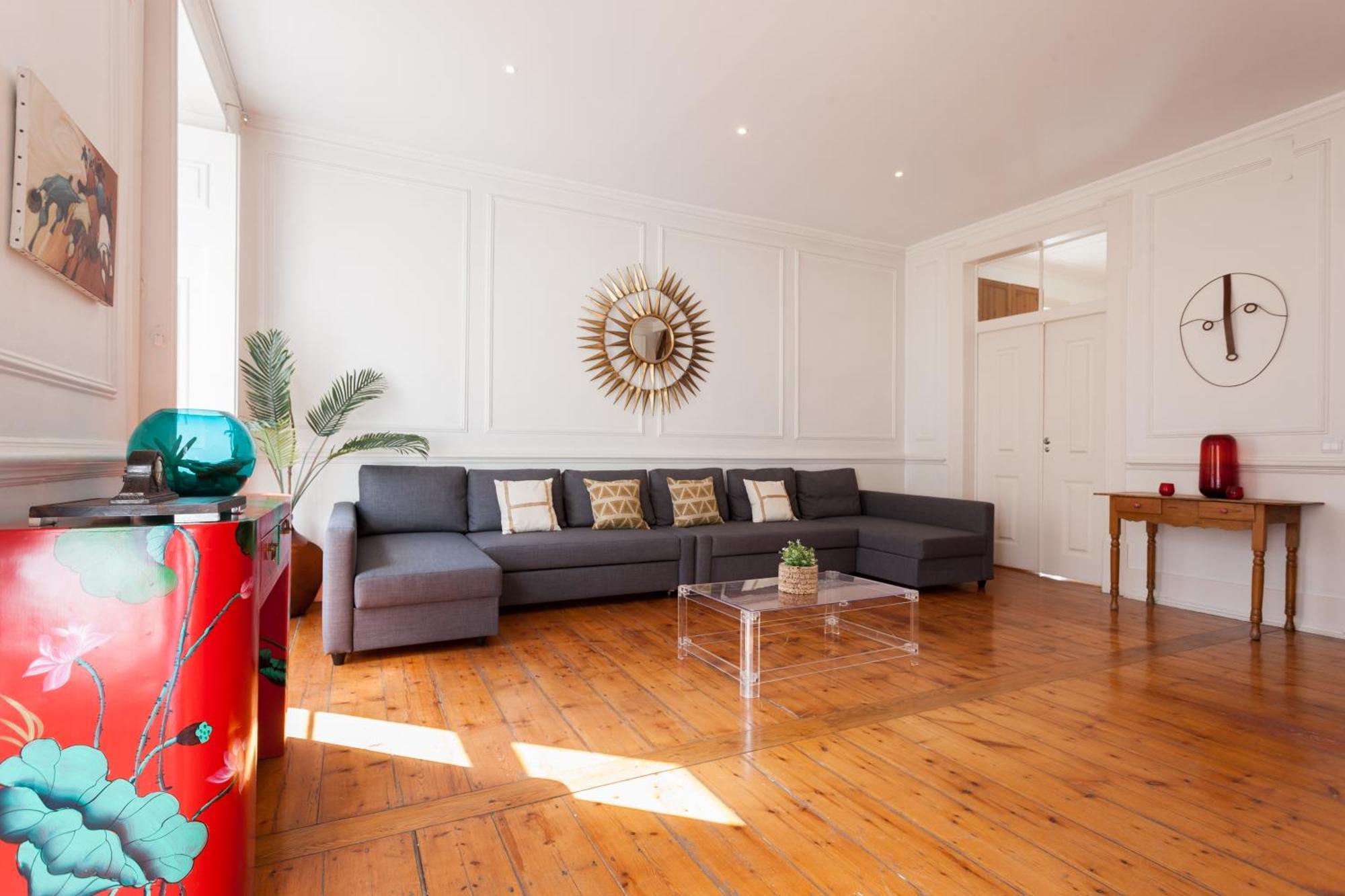 Tejo Vintage Three-Bedroom Apartment - By Lu Holidays リスボン エクステリア 写真